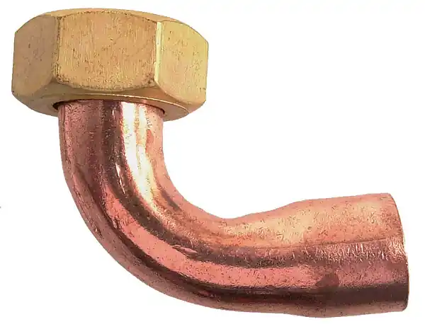 Affaire À Saisir Raccord 2 pièces écrou prisonnier coudé F20/27 Ø 14 - GARIS - D12207B
