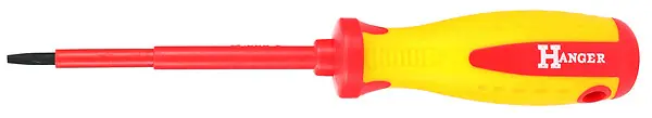 Tournevis plat isolé 1000 V 5,5 x 125mm 225mm - HANGER - 132012 Certifié
