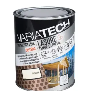 Réduction Lasure incolore - 1L VARIATECH