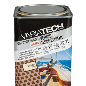 Vernis glycéro Tenue Extrême Incolore 1L VARIATECH Acheter Direct