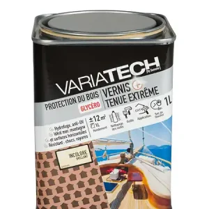 Authentique Vernis bois extérieur glycéro - Brillant - 1L VARIATECH