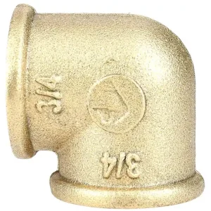 Coude double femelle 20x27 laiton - GARIS - D23004B Populaire