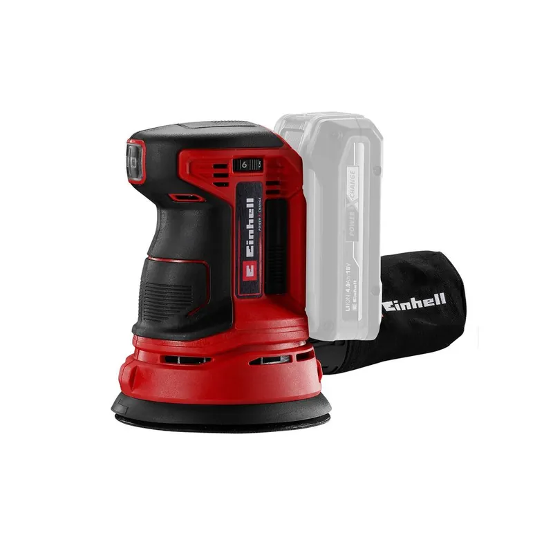 Soldes Ponceuse excentrique sans fil diamètre 125 mm 18 V TE-RS 18 Li-Solo EINHELL