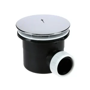 Bonde receveur D60mm + champignon D90mm en ABS sortie horizontale - GARIS - P01-BD60C Acheter En Ligne