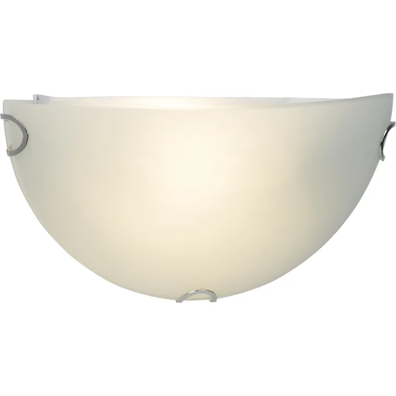 Acheter Direct Applique murale E27 Melania blanc 9W 806 lumens blanc chaud - BRILLIANT
