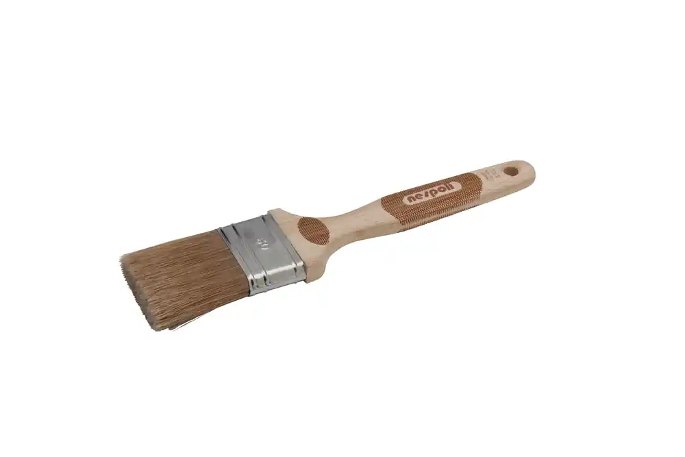Pinceau plat manche bois spécial traitement du bois largeur 65 mm avec fresh box NESPOLI Satisfait Ou Remboursé