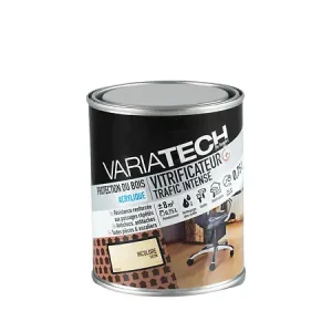 Vitrificateur bois trafic intense incolore satin - 750mL VARIATECH Prix Réduit