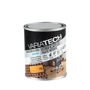 Vitrificateur trafic intense - Chêne ciré - 750ml VARIATECH Produit De Marque