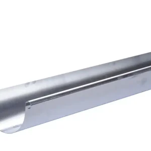 Acheter Direct Gouttière demi-ronde développé 25 cm zinc diamètre 80 mm L4 m SCOVER PLUS