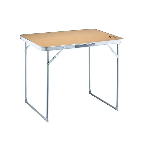 Bon Plan Table de camping pliable 4 places - Forme valise - Dimensions 80 x 60 x 70 cm O‘CAMP