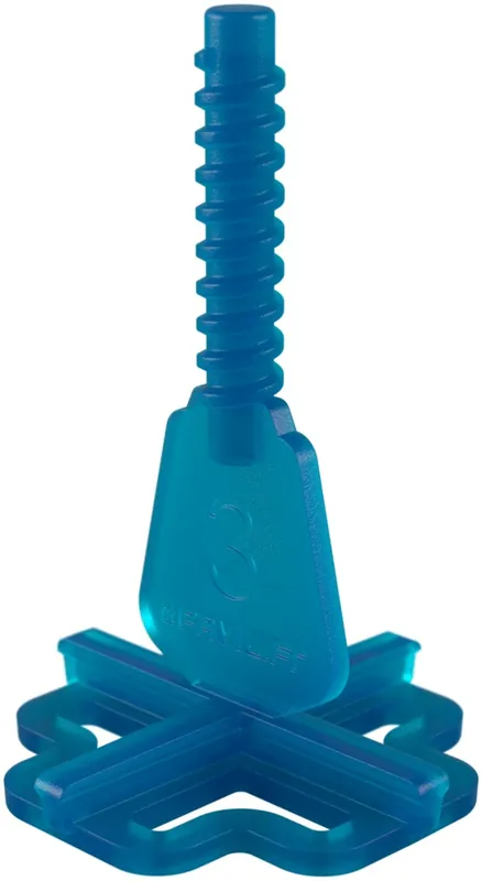 Dernier Modèle Croisillons de carrelage autonivelants en croix 3 mm bleu sachet de 100 PAVILIFT