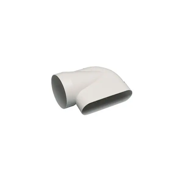 Retour Gratuit Coude mixte horizontal 90° Minigaine pour conduits rigides PVC - 60 x 200mm - ø125mm ALDES