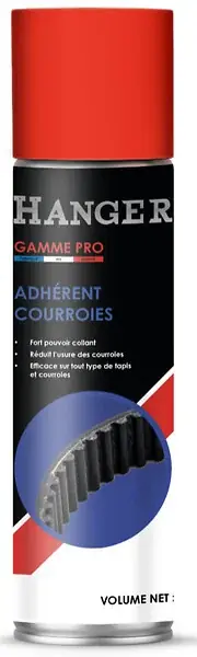 Adhérent courroies 500ml - HANGER - 700701 Usine Directe