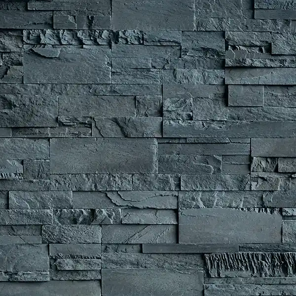 Dernier Modèle Plaquette de parement béton Neo Deep Grey - 0,72 m² MODULO