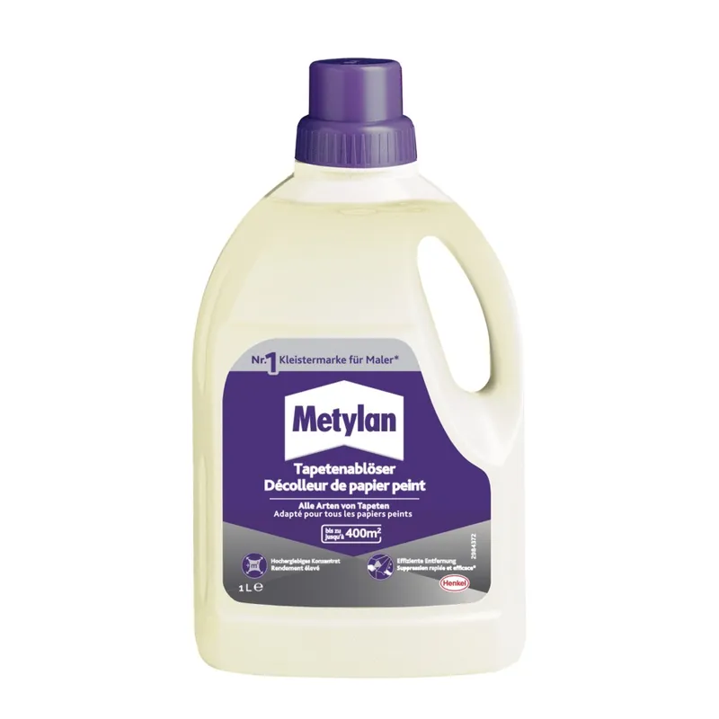 Dernier Modèle Décolleur actif de papiers peints difficiles 1 l. METYLAN