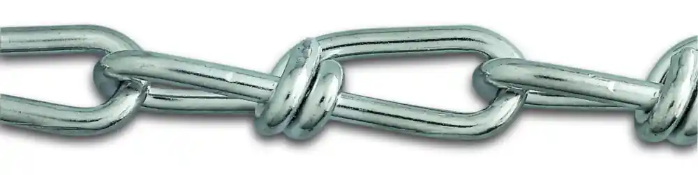Achat Immédiat Chaîne nouée Victor en acier zingué diamètre 2 mm vendue au mètre CHAPUIS