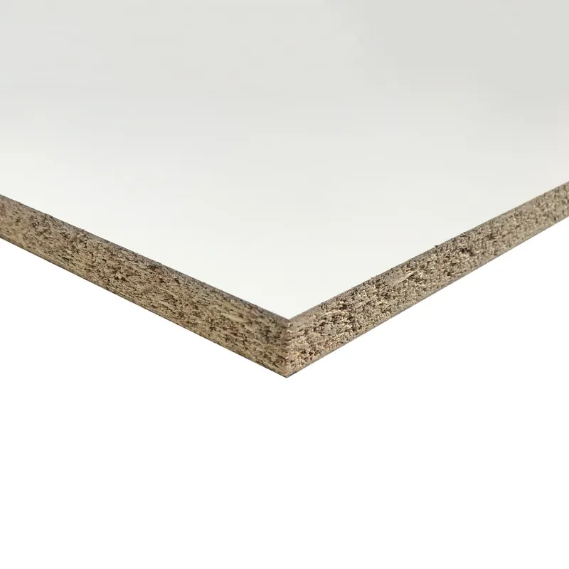 Panneau aggloméré standard P2 mélaminé blanc - 15 x 1220 x 2440 mm - AJ TIMBER Acheter En Ligne