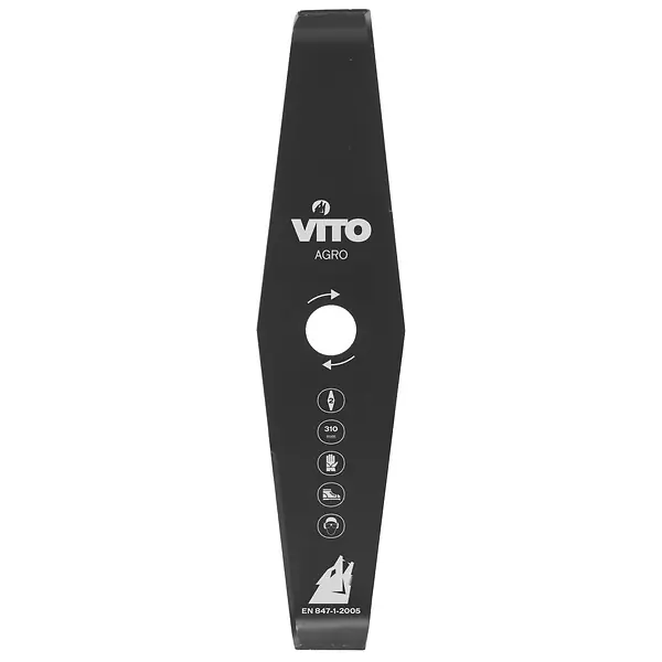 Produit De Marque Lame de coupe 310mm pour débroussailleuse 2 dents alesage 25.4 standard VITO