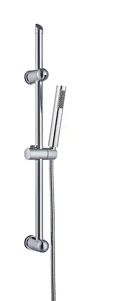 Prix Promo Ensemble de douche chromé - 3 pièces - Barre 76,5cm ESSEBAGNO