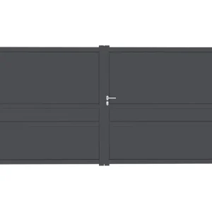 Affaire À Saisir Portail battant Leopold gris 3,50 m x 1 m75