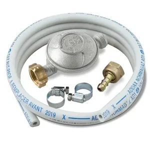 Solde Kit butane tube 5ans 1m50 + 2 colliers + détendeur butane + tétine COTEKA