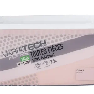 Prix Bas Peinture murale satin velouté - 2.5 L VARIATECH