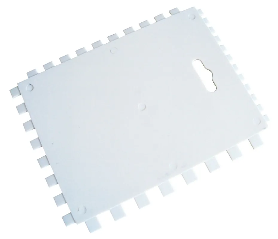 Prix Promo Peigne à colle carrelage denture en U en plastique 180 x 140 mm TILES SOLUTIONS