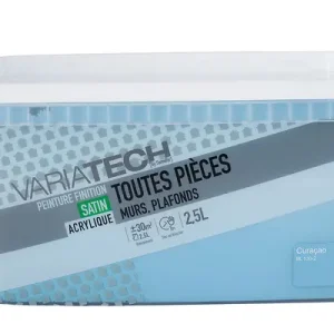 Soldes Peinture murale satin - Curacao - 2.5L VARIATECH