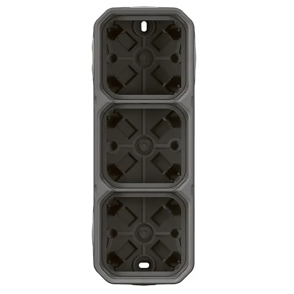 Boîtier étanche Plexo 3 postes - Gris - IP55 LEGRAND Remise