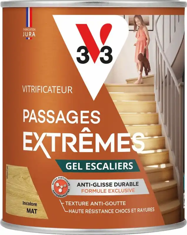 Soldes Vitrificateur Gel Escaliers incolore mat 2.5 l - V33