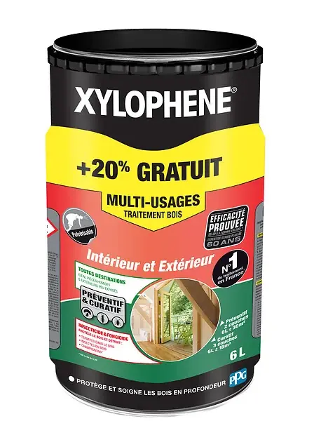 Traitement multi-usages - 6L+20% XYLOPHENE Vente Directe