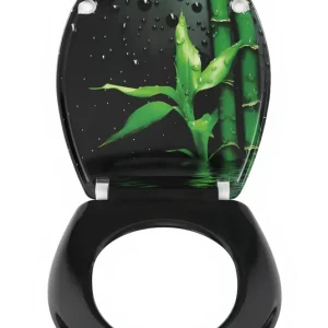 Haute Qualité Abattant de WC motif zen