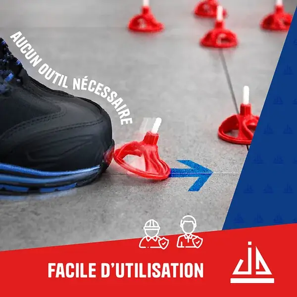 Écrous carrelage - Tous croisillons - 100 pièces JD SYSTEME Prix Promo