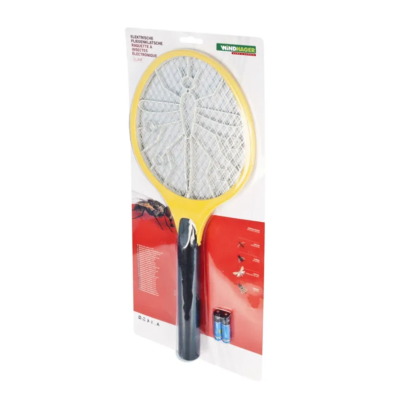 Satisfait Ou Remboursé Raquette à insectes (mouche, moustique, mite) électronique - WHINDHAGER