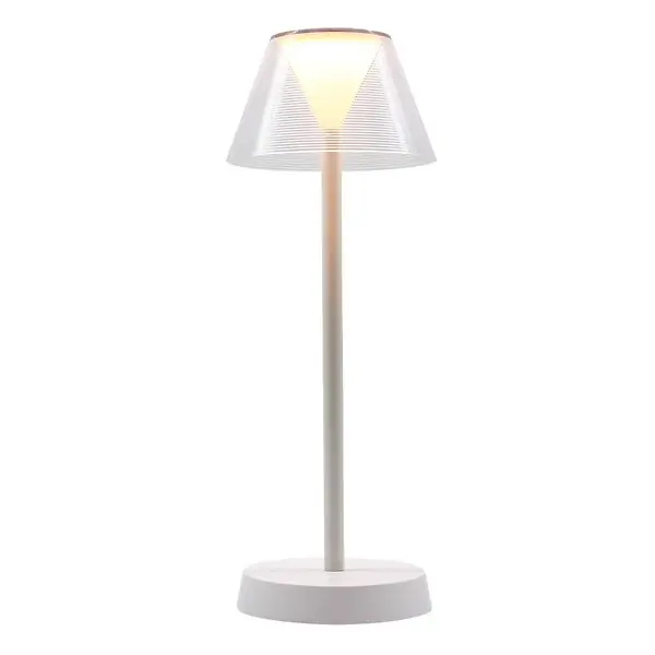 Lampe de table sans fil BEVERLY blanc H34cm LUMISKY Marque