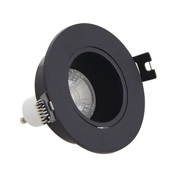 Spots encastrables LED Noir - 4W - 2700K XANLITE Nouvel Arrivage