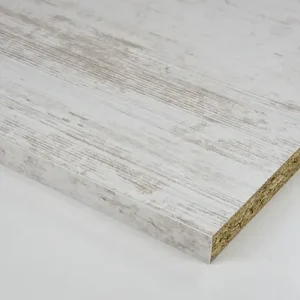 Tablette mélaminée Canyon White - 250x50x1,8 cm ARMOR PANNEAUX Dernier Modèle