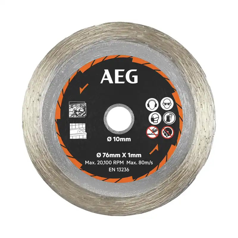 Certifié Disque céramique Ø 76 - AEG