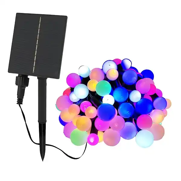 Affaire À Saisir Guirlande solaire BILLY RGB 100 globes 10.9M LUMISKY
