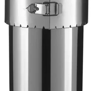 Vente Directe Raccord de jonction pour flexible inox et raccordement émaillé 80 mm POUJOULAT