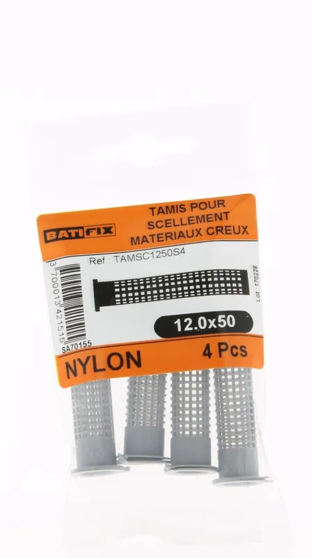 Prix Bas Tamis diamètre 12 mm longueur 50 mm par 4 BATIFIX
