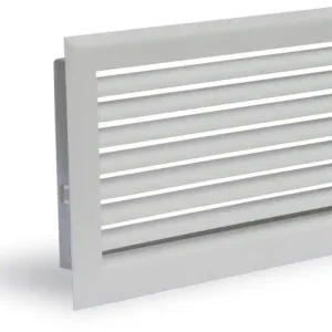Grille de décompression 345 x 195 mm avec pré cadre pour hotte de cheminée AUTOGYRE Offre Du Jour
