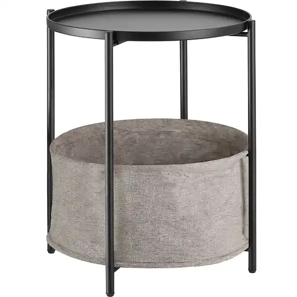 Promotion Table d’appoint CANTERBURY 45,5x45,5x53cm TECTAKE