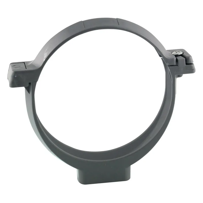 Collier de fixation charnière PVC évacuation Ø100 - FITT Paiement Sécurisé