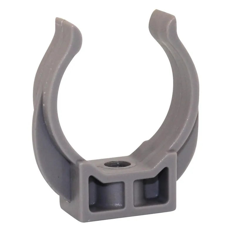 Marque Collier de fixation lyre PVC évacuation Ø32 - FITT