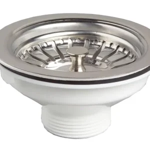 Bonde à panier Ø90 mm pour évier 1 bac - WIRQUIN Produit De Marque