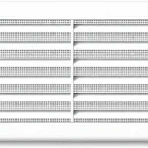 Grille menuiserie 130 x 61 mm AUTOGYRE Réduction