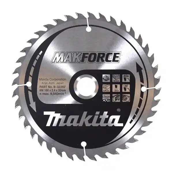 Acheter En Ligne Lames carbure "MakForce", pour bois, pour scies circulaires MAKITA