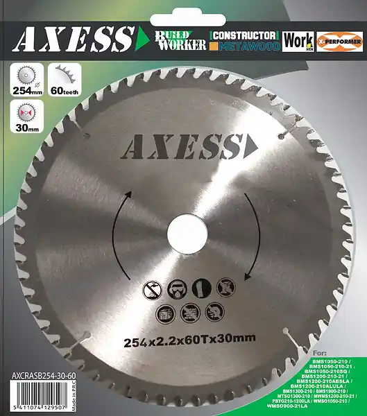 Acheter En Ligne Lame pour scie à onglets 254mm - Axess