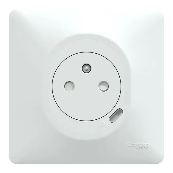 Réduction Prise combinée Ovalis 2P+T USB-C Blanc - griffes SCHNEIDER ELECTRIC